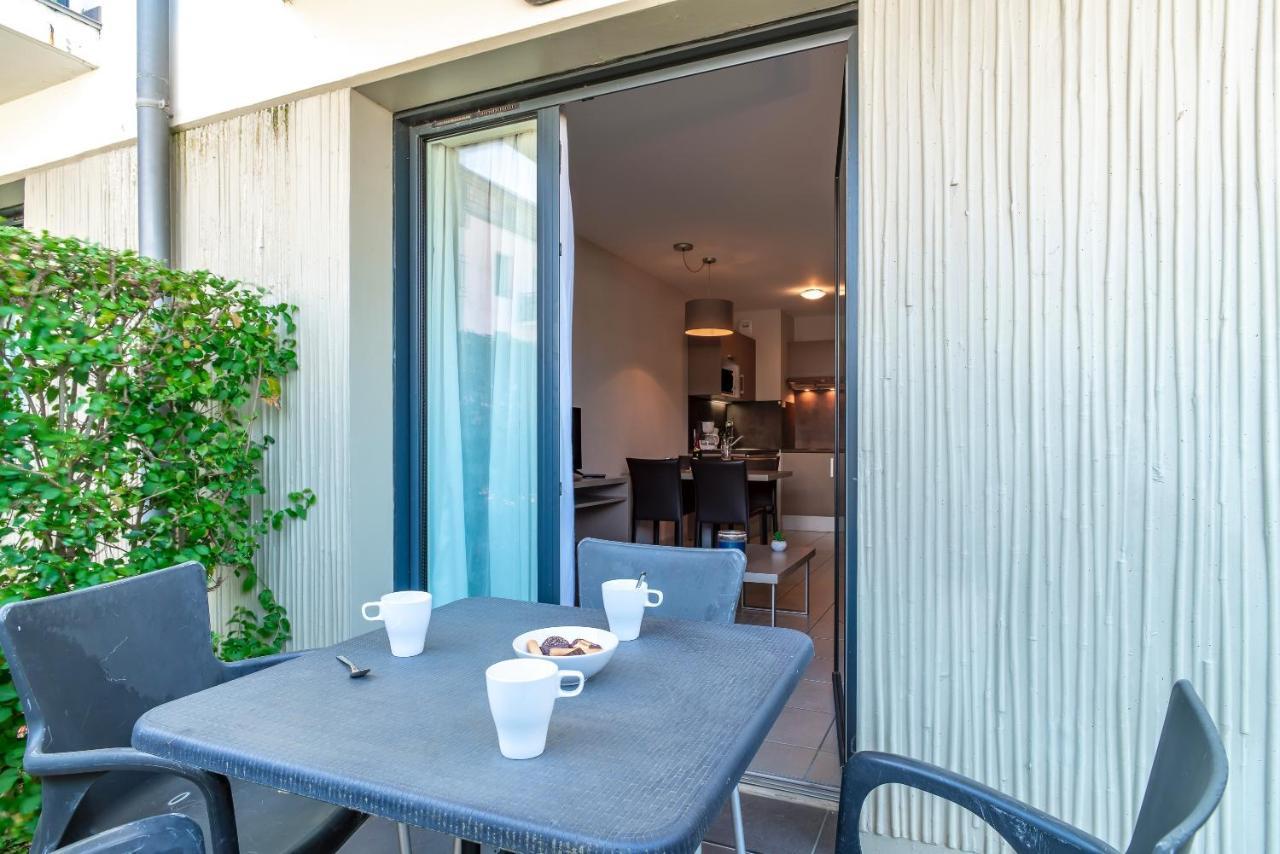 Les Sables 504 - Appt Avec Piscine Partagee Apartman Concarneau Kültér fotó