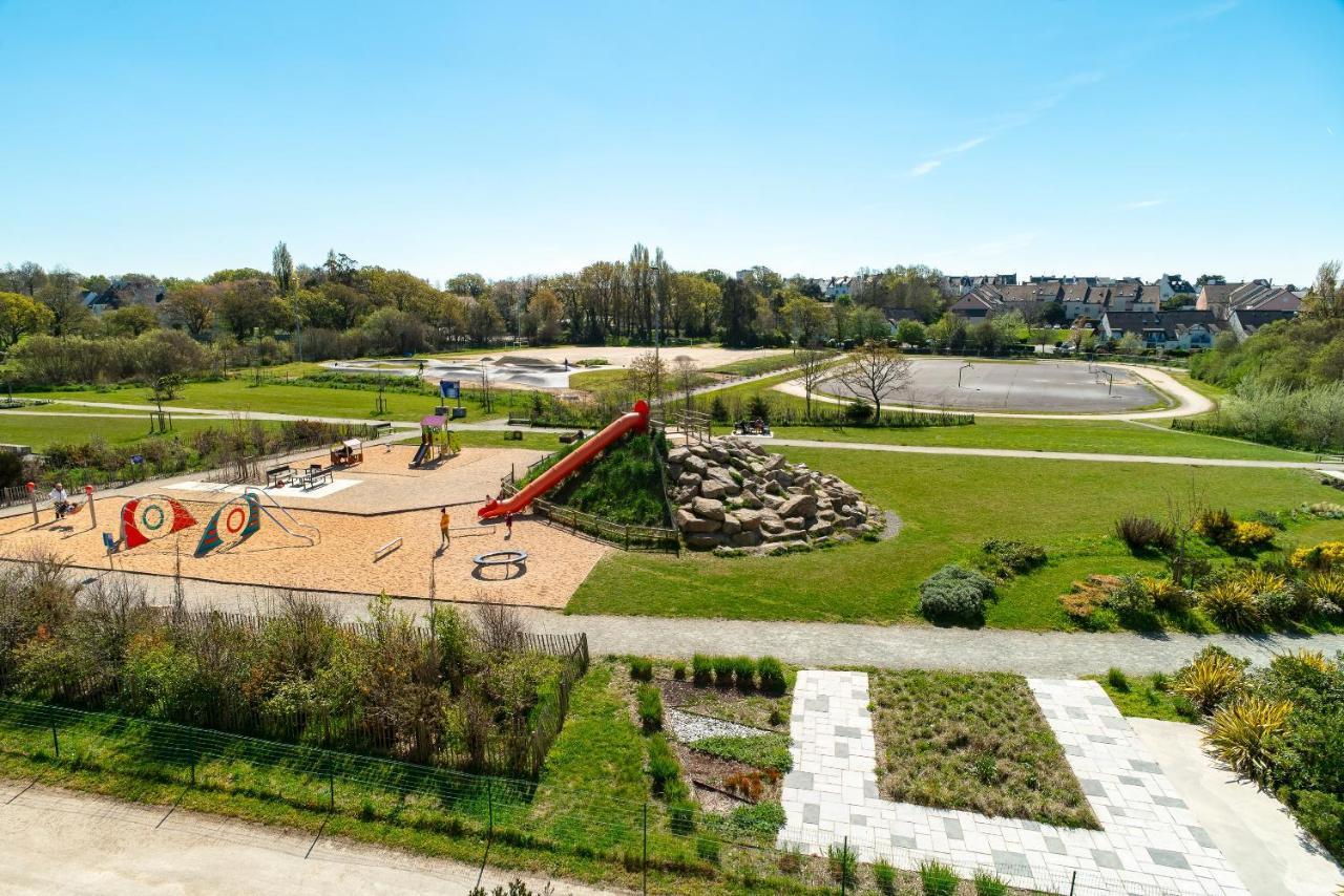 Les Sables 504 - Appt Avec Piscine Partagee Apartman Concarneau Kültér fotó